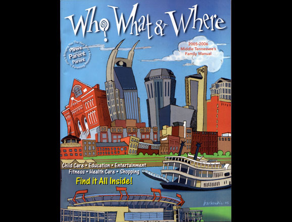Cover for Who What Where magazine