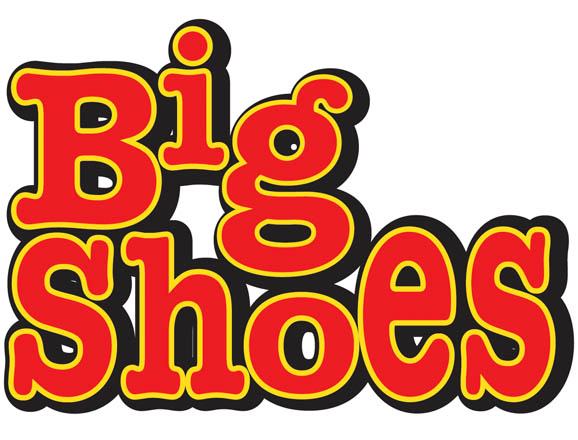 Logo for the band Big Shoes