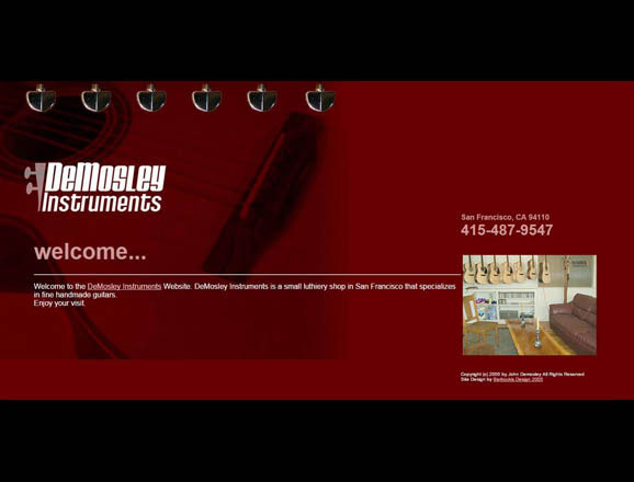 DeMosley Instruments website